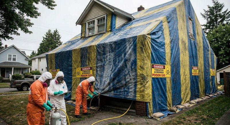 Tent Fumigation in Kalamazoo, MI